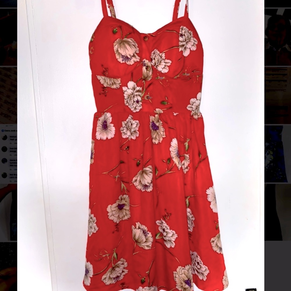 Floral sundress- like new! Size S